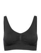 Bra Joy Seamless Top Lingerie Bras & Tops Soft Bras Tank Top Bras Blac...