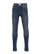 Konblush Skinny Raw Jeans 1303 Noos Bottoms Jeans Skinny Jeans Blue Ki...