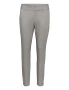 Kalea Chino Pant Bottoms Trousers Slim Fit Trousers Grey Kaffe