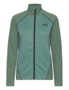 Kari F/Z Fleece Sport Sweat-shirts & Hoodies Fleeces & Midlayers Green...