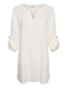 Crventa Tunic Tops Tunics White Cream