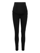 Mllucy Black Slim 7/8 Pant A. Noos Bottoms Leggings Black Mamalicious