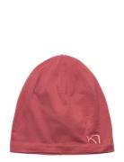 Tikse Beanie Sport Headwear Beanies Pink Kari Traa