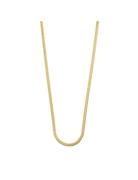 Joanna Recycled Flat Snake Chain Necklace Accessories Jewellery Neckla...