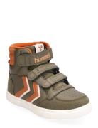 Stadil Pro Jr Sport Sneakers High-top Sneakers Khaki Green Hummel