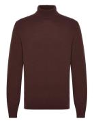 Ragnar Tops Knitwear Turtlenecks Brown SIR Of Sweden