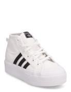 Nizza Platform Mid Shoes Sport Sneakers High-top Sneakers White Adidas...