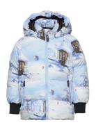 Winter Jacket, Moomin Lykta Sport Jackets & Coats Puffer & Padded Blue...