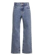 Nlmt Izza Dnm Dad Straight Pant Noos Bottoms Jeans Wide Jeans Blue LMT...