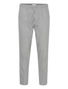 Cfpilou 0066 Drawstring Linen Mix P Bottoms Trousers Casual Grey Casua...