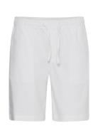 Cfphelix 0066 Linen Mix Shorts Bottoms Shorts Casual White Casual Frid...