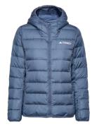 W Multi Down J Sport Jackets Padded Jacket Blue Adidas Terrex