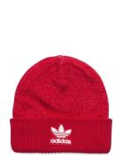 Adicolor Cuff Knit Beanie Sport Headwear Beanies Red Adidas Originals