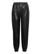 Halina-1 Bottoms Trousers Leather Leggings-Bukser Black HUGO