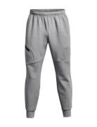 Ua Unstoppable Flc Joggers Sport Sweatpants Grey Under Armour