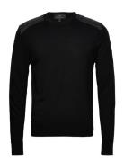 Kerrigan Crewneck Jumper Designers Knitwear Round Necks Black Belstaff