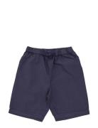 Classic Crisp Poplin Shorts Bottoms Chinos Navy Copenhagen Colors