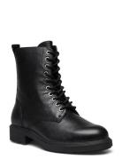 Women Boots Shoes Boots Ankle Boots Laced Boots Black Tamaris