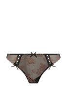 Offbeat Decadence Brazilian L Lingerie Panties Brazilian Panties Black...