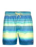 Mens Placement Leisure 16" Watershort Sport Shorts Blue Speedo