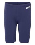 Boy's Team Swim Jammer Solid Sport Swimshorts Navy Arena