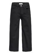 Culotte Jeans Bottoms Jeans Wide Jeans Black Mango