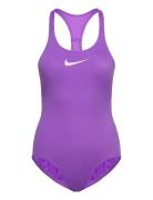 Nike Essential Racerback Piece Sport Swimsuits Purple NIKE SWIM