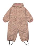 Otine - Snowsuit Outerwear Coveralls Snow-ski Coveralls & Sets Pink Hu...