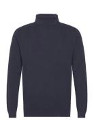 Insparks Tops Knitwear Turtlenecks Navy INDICODE