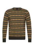 Pete Roundneck Designers Knitwear Round Necks Khaki Green Oscar Jacobs...