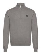 Elias Patch Cashton Half-Zip Knit Tops Knitwear Half Zip Jumpers Navy ...