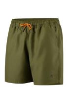 Men's Swim Shorts Sport Shorts Khaki Green Danish Endurance