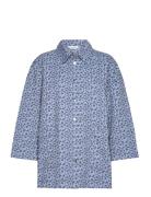 Sumu Unikko Tops Overshirts Blue Marimekko