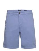 Gavin Cotton Shorts Bottoms Shorts Chinos Shorts Blue Lexington Clothi...