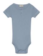 Body Ss Bodies Short-sleeved Blue MarMar Copenhagen