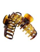 Bella Hair Claw 2 Pcs Accessories Hair Accessories Hair Claws Brown Pi...