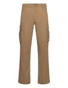 Wyoming Cargo Long Bottoms Trousers Cargo Pants Brown Lee Jeans