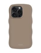 Wavy Case Iph 15 Pro Mobiltilbehør-covers Ph Cases Brown Holdit