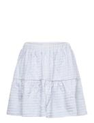 Skirt Structure Dresses & Skirts Skirts Short Skirts Blue Creamie