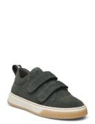 Shoes - Flat - With Velcro Lave Sneakers Green ANGULUS