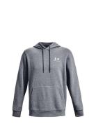 Ua Essential Fleece Hoodie Tops Sweat-shirts & Hoodies Hoodies Grey Un...