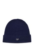 Vincennes Small Heart Patch Accessories Headwear Beanies Navy Maison L...