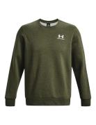 Ua Essential Fleece Crew Sport Sweat-shirts & Hoodies Sweat-shirts Gre...