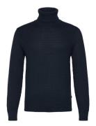 Olivero Turtleneck Sweater Tops Knitwear Turtlenecks Navy J. Lindeberg