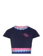 T-Shirt Tops T-shirts Short-sleeved Navy Billieblush