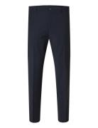 Slhslim-Theo Trs Flex Noos Bottoms Trousers Formal Navy Selected Homme