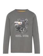 T-Shirt Ls Tops T-shirts Long-sleeved T-shirts Grey Minymo