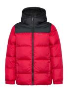 Puffect Hooded Jacket Fôret Jakke Red Columbia Sportswear