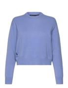 2/15 Wl/Ny/Cash Rws-Lsl-Plo Tops Knitwear Jumpers Blue Polo Ralph Laur...