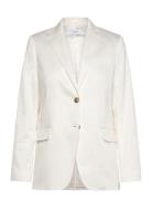 Harper Blazers Single Breasted Blazers White Reiss